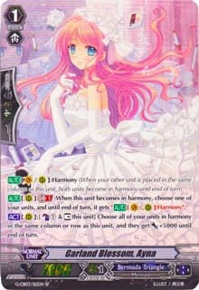 Garland Blossom, Ayna (SP) - G-CB03: Blessing of Divas - Cardfight Vanguard card