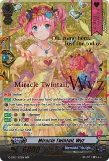 Miracle Twintail, Wyz (Wedding SP) - G-CB03: Blessing of Divas - Cardfight Vanguard card