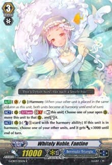 Whitely Noble, Fantine - G-CB03: Blessing of Divas - Cardfight Vanguard card