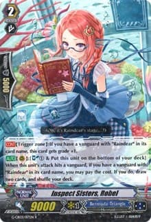 Inspect Sisters, Robel - G-CB03: Blessing of Divas - Cardfight Vanguard card