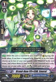 Brand-New-PRISM, Emeral - G-CB03: Blessing of Divas - Cardfight Vanguard card