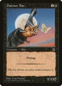 Dakmor Bat - Portal Second Age - Magic: The Gathering card