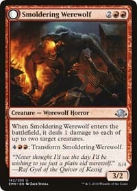 Smoldering Werewolf - Eldritch Moon - Magic: The Gathering card