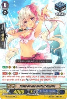 Jump on the Water! Amelie - G-CB03: Blessing of Divas - Cardfight Vanguard card