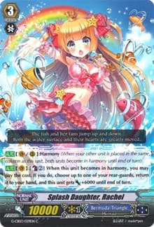 Splash Daughter, Rachel - G-CB03: Blessing of Divas - Cardfight Vanguard card