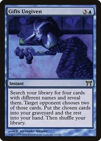 Gifts Ungiven - Champions of Kamigawa - Magic: The Gathering card