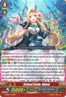 School Etoile, Olyvia - G-CB03: Blessing of Divas - Cardfight Vanguard card
