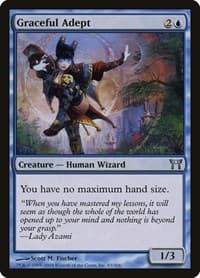 Graceful Adept - Champions of Kamigawa - Magic: The Gathering card
