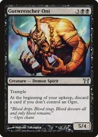 Gutwrencher Oni - Champions of Kamigawa - Magic: The Gathering card