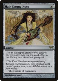 Hair-Strung Koto - Champions of Kamigawa - Magic: The Gathering card