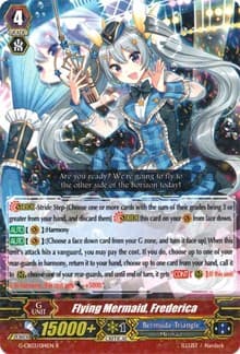 Flying Mermaid, Frederica - G-CB03: Blessing of Divas - Cardfight Vanguard card