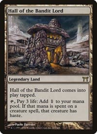 Hall of the Bandit Lord - Champions of Kamigawa - Magic: The Gathering card
