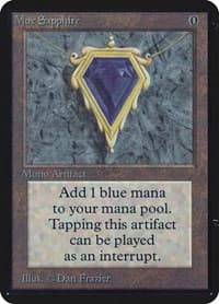 Mox Sapphire - Alpha Edition - Magic: The Gathering card