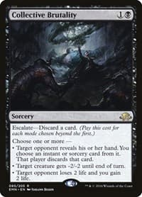 Collective Brutality - Eldritch Moon - Magic: The Gathering card