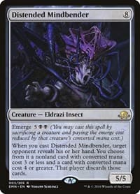 Distended Mindbender - Eldritch Moon - Magic: The Gathering card