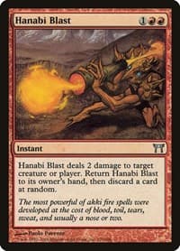 Hanabi Blast - Champions of Kamigawa - Magic: The Gathering card