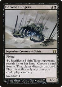 He Who Hungers - Champions of Kamigawa - Magic: The Gathering card