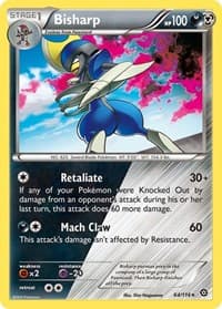 Bisharp - XY - Steam Siege - Pokemon card