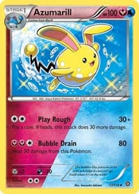 Azumarill - XY - Steam Siege - Pokemon card