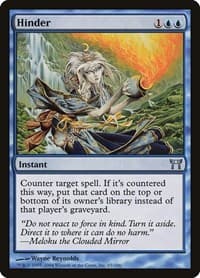Hinder - Champions of Kamigawa - Magic: The Gathering card