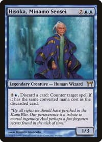 Hisoka, Minamo Sensei - Champions of Kamigawa - Magic: The Gathering card