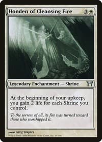 Honden of Cleansing Fire - Champions of Kamigawa - Magic: The Gathering card