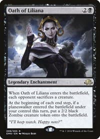 Oath of Liliana - Eldritch Moon - Magic: The Gathering card