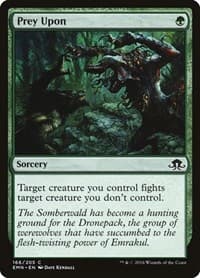 Prey Upon - Eldritch Moon - Magic: The Gathering card