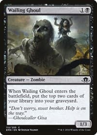 Wailing Ghoul - Eldritch Moon - Magic: The Gathering card