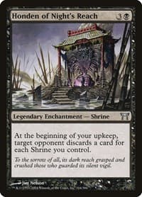 Honden of Night's Reach - Champions of Kamigawa - Magic: The Gathering card