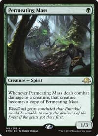 Permeating Mass - Eldritch Moon - Magic: The Gathering card