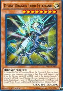 Divine Dragon Lord Felgrand - Structure Deck: Rise of the True Dragons - YuGiOh card