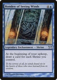 Honden of Seeing Winds - Champions of Kamigawa - Magic: The Gathering card