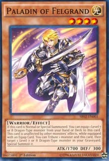 Paladin of Felgrand - Structure Deck: Rise of the True Dragons - YuGiOh card