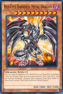 Red-Eyes Darkness Metal Dragon - Structure Deck: Rise of the True Dragons - YuGiOh card