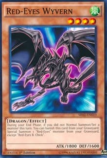 Red-Eyes Wyvern - Structure Deck: Rise of the True Dragons - YuGiOh card