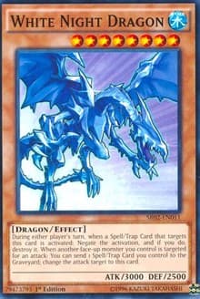 White Night Dragon - Structure Deck: Rise of the True Dragons - YuGiOh card