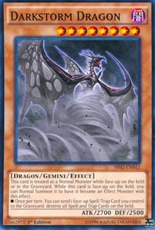 Darkstorm Dragon - Structure Deck: Rise of the True Dragons - YuGiOh card
