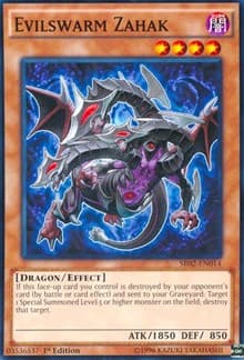 Evilswarm Zahak - Structure Deck: Rise of the True Dragons - YuGiOh card