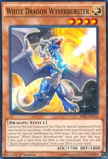 White Dragon Wyverburster - Structure Deck: Rise of the True Dragons - YuGiOh card
