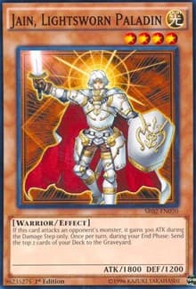 Jain, Lightsworn Paladin - Structure Deck: Rise of the True Dragons - YuGiOh card
