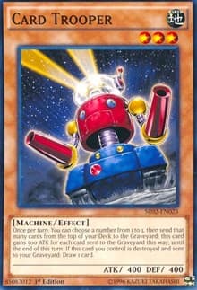 Card Trooper - Structure Deck: Rise of the True Dragons - YuGiOh card