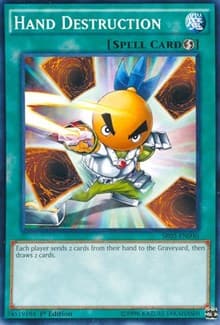 Hand Destruction - Structure Deck: Rise of the True Dragons - YuGiOh card