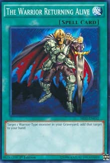 The Warrior Returning Alive - Structure Deck: Rise of the True Dragons - YuGiOh card