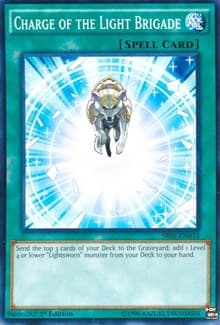 Charge of the Light Brigade - Structure Deck: Rise of the True Dragons - YuGiOh card
