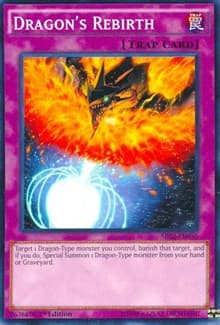 Dragon's Rebirth - Structure Deck: Rise of the True Dragons - YuGiOh card