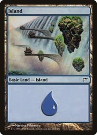 Island (294) - Champions of Kamigawa - Magic: The Gathering card