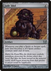 Jade Idol - Champions of Kamigawa - Magic: The Gathering card