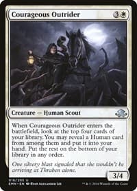 Courageous Outrider - Eldritch Moon - Magic: The Gathering card