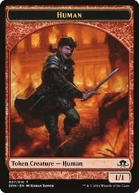 Human Token - Eldritch Moon - Magic: The Gathering card